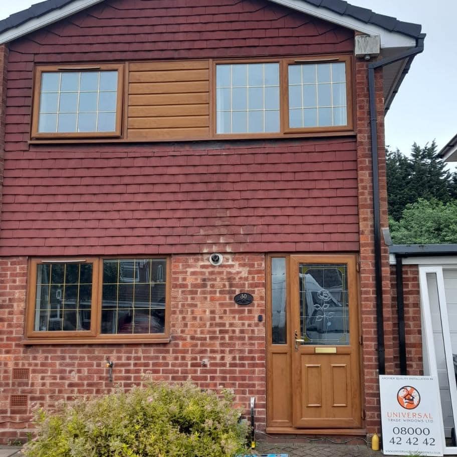 double-glazed windows